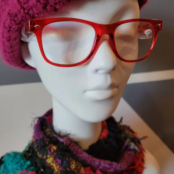 Readers +1.00 and eyeglass pouch bundle - Picture 2 of 4